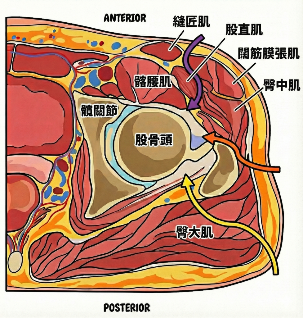 人工髖關節置換與正前側入路 4 Gemini Generated Image 1u9a141u9a141u9a